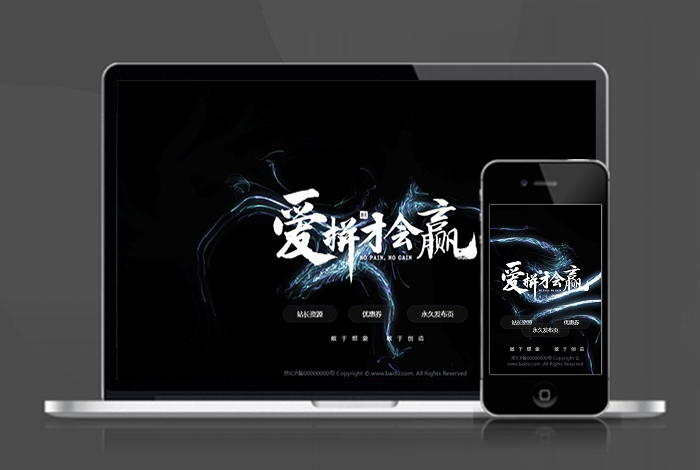 网址导航 自适应app 下载页 APP导航 推广 软件下载 着陆页 落地页 引导页